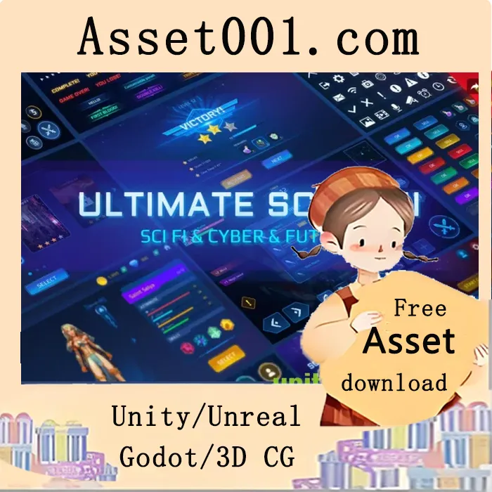 SCI-FI UI Pack Pro v2.0