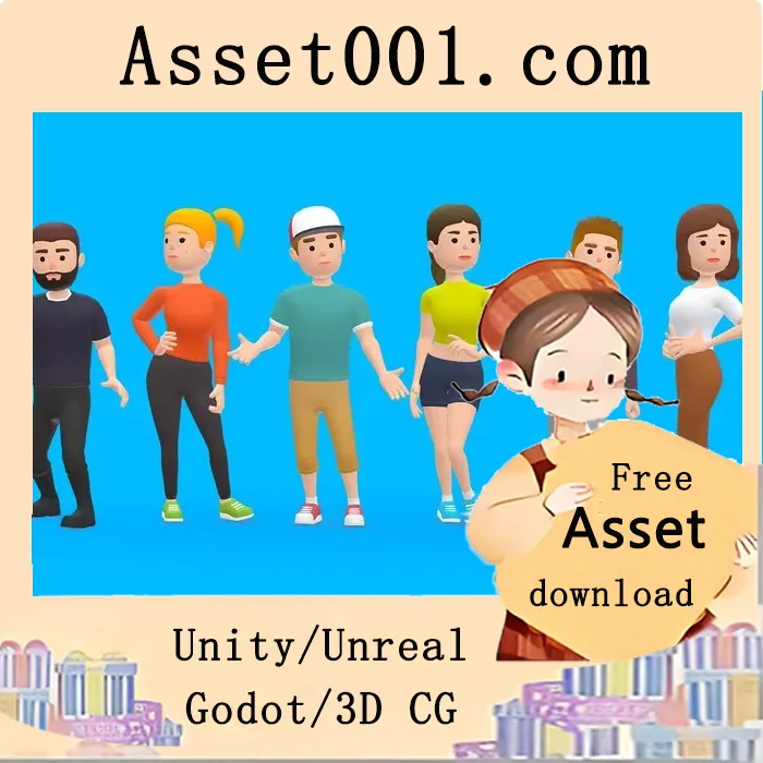 Hyper Casual Characters Vol 2 v1.0 Hyper Casual Characters Vol 2 v1.0