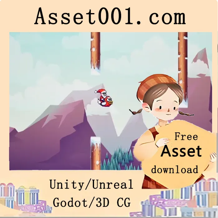 Unreal Engine 5 Blueprint: Santa Flappy 2D Game Course