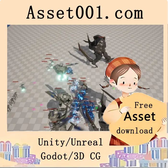 RTS/RPG Unit Template - Multiplayer - Gameplay Ability System v5.6.8 (5.6)