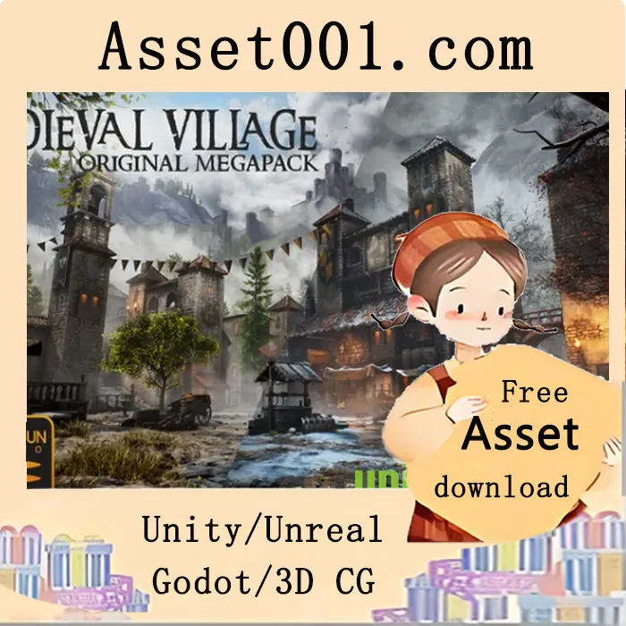 Medieval Village Megapack by Meshingun Studio v5.1+