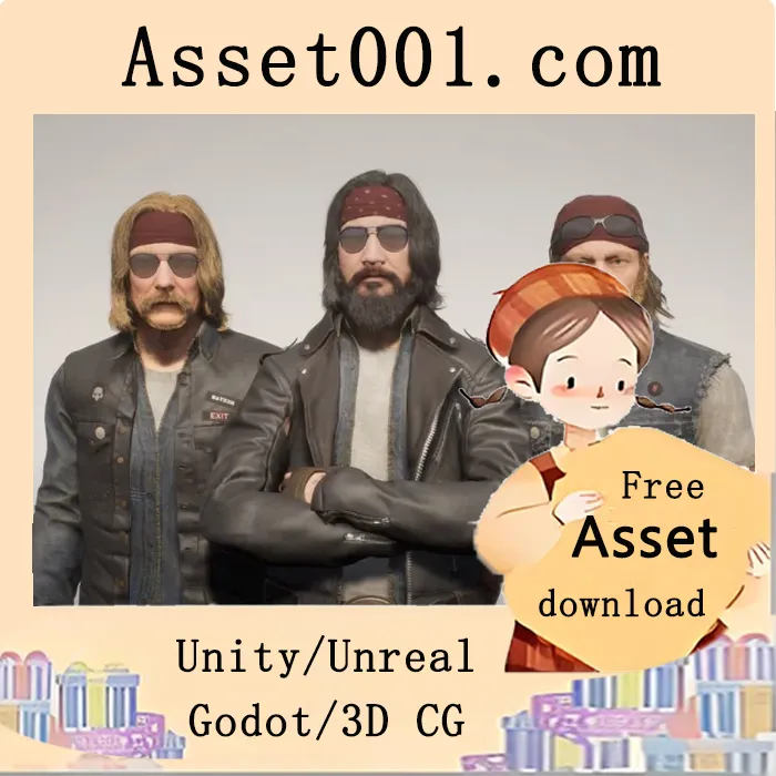 Biker Bundle - MetaHuman v5.0+ Biker Bundle - MetaHuman v5.0+