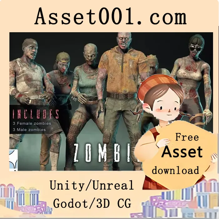 Zombie Pack 01 v1.0 Zombie Pack 01 v1.0