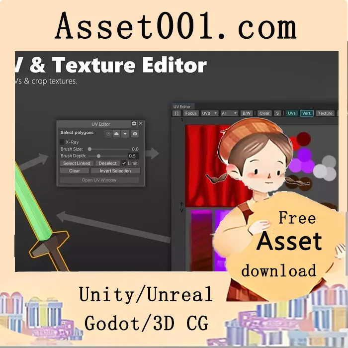UV Editor Texture Editor v2.0.0 UV Editor Texture Editor v2.0.0