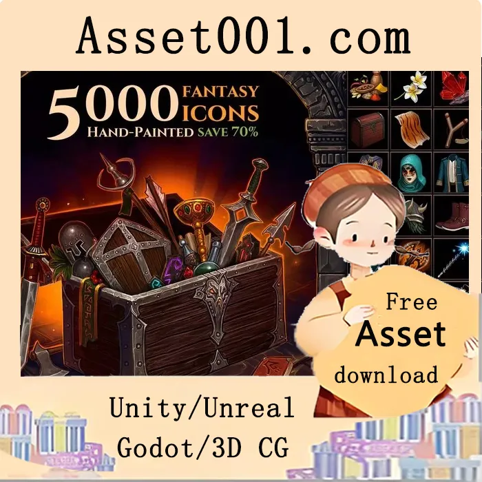 5000 Fantasy Icons v2.0.0