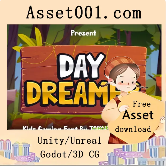 Daydreamer - Kids Gaming font