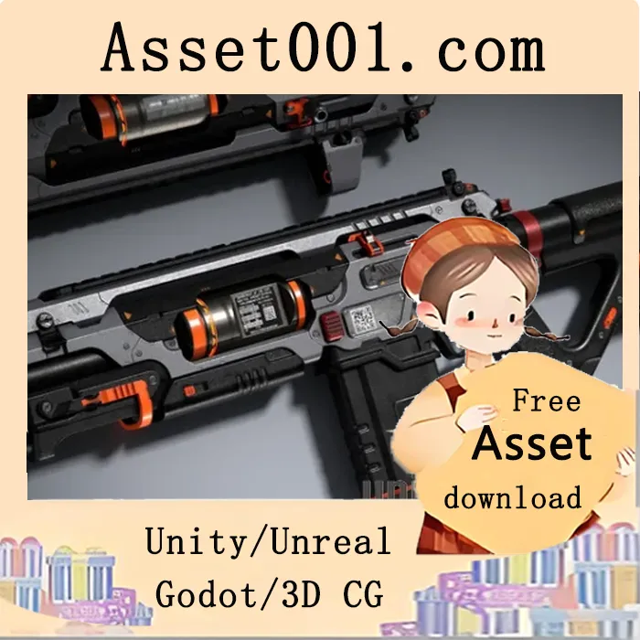 Sci-Fi Assault Rifle v4.22+