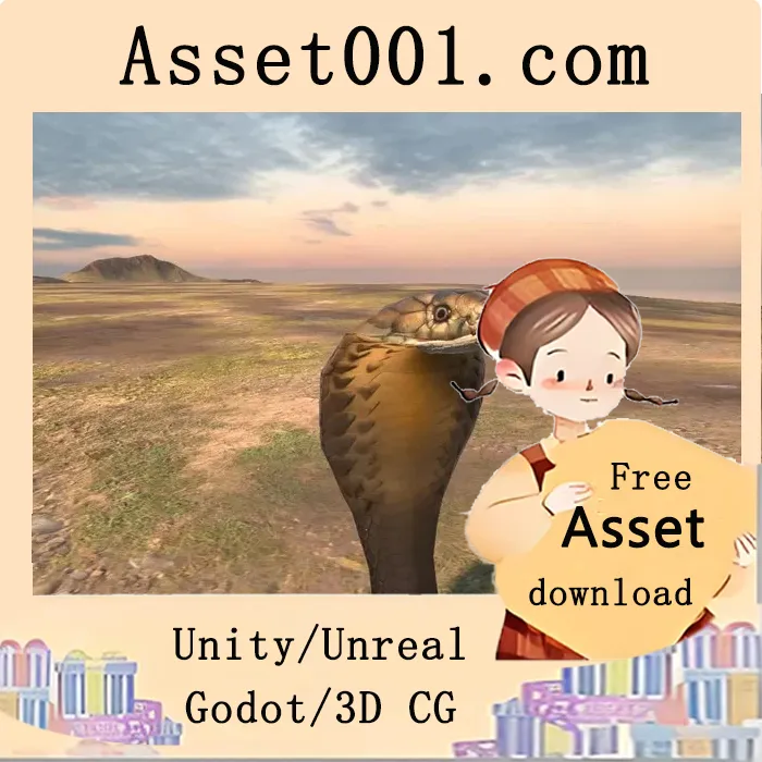 Cobra Rigged, Animated and Textured v2.0