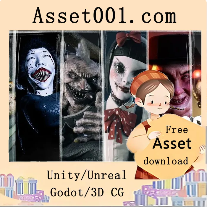 Horror Villains Pack 2 4.25+ Horror Villains Pack 2 4.25+