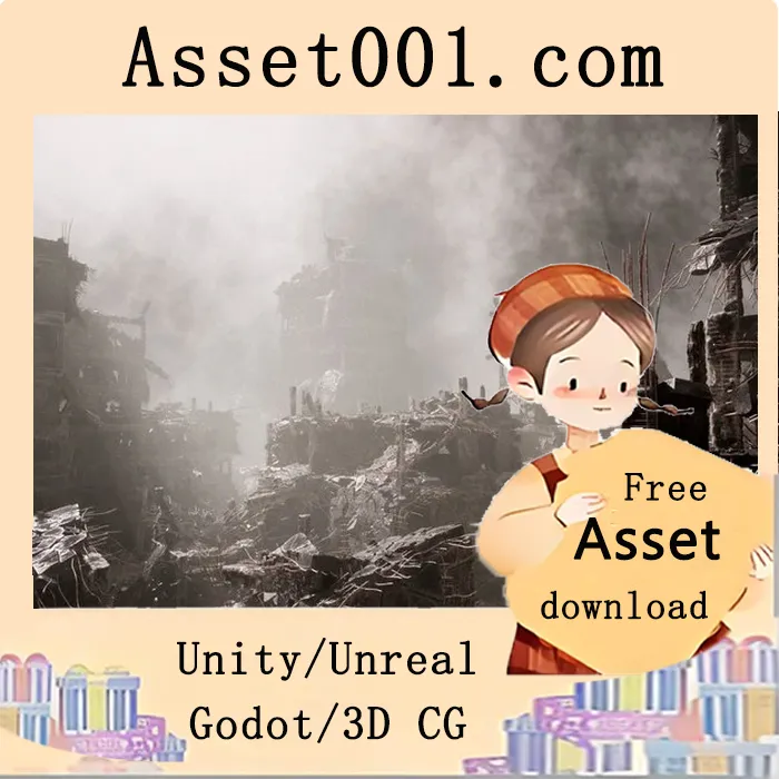 Blasted City - Destroyed Buildings Pack 5.1+ Blasted City - Destroyed Buildings Pack 5.1+