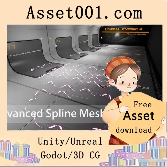 Advanced Spline Mesh Analysis Tool 4.27+