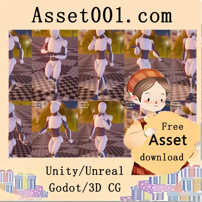 Basic Standing animation package v1.0