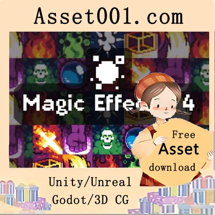 Magic Effects Pixel Art Asset Pack 4
