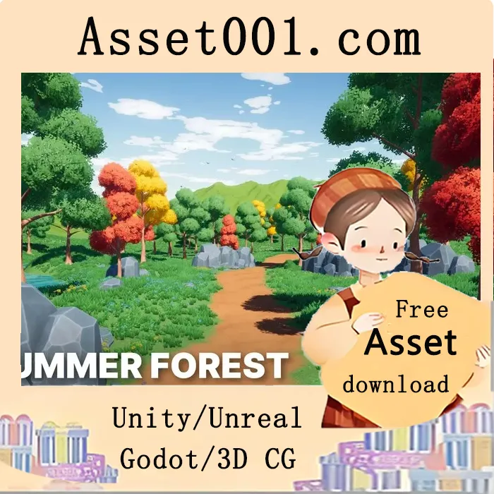 Summer Forest - Stylized Nature Environment v1.0 Summer Forest - Stylized Nature Environment v1.0