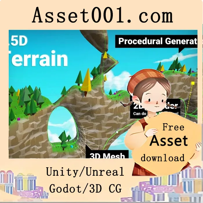 2.5D Terrain: 2D/3D Level Platform Generator for Side-Scrollers v2.2.0 2.5D Terrain: 2D/3D Level Platform Generator for Side-Scrollers v2.2.0