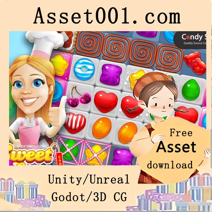 Match 3 Kit: Sweet Sugar Candy v1.7.7 (27 Aug 2025)