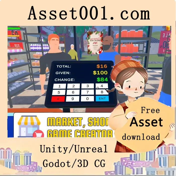 Market, Shop, Store and Retail Game Creator for Both PC and Mobile Platforms v6.0 (27 Aug 2025)