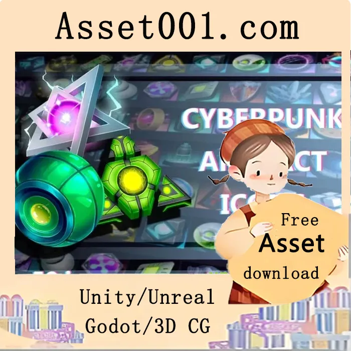 Cyberpunk Artifact Game 512x512 Icons