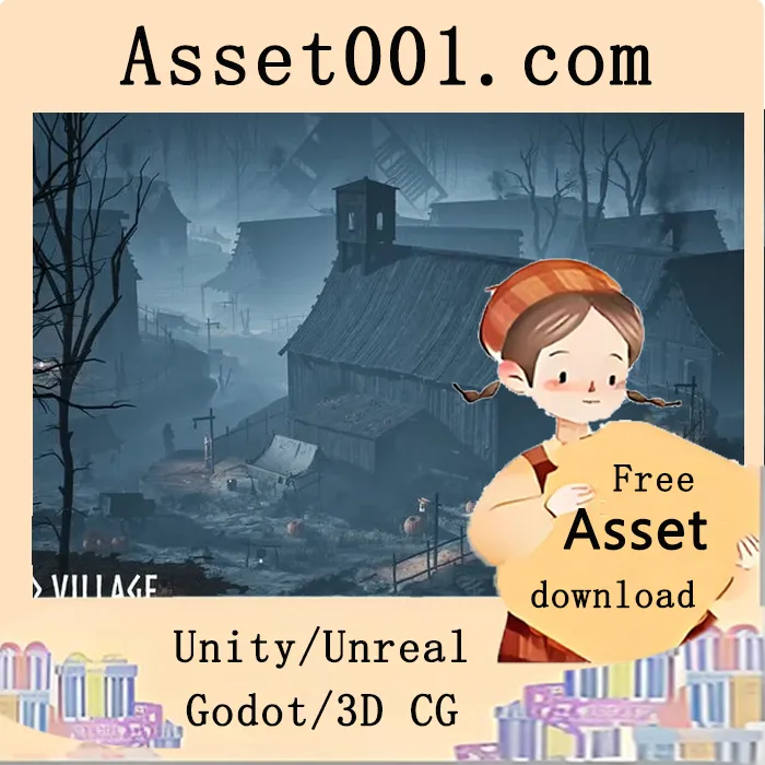 Modular Haunted Village (Village, Modular Village, Fantasy Village) 5.3+