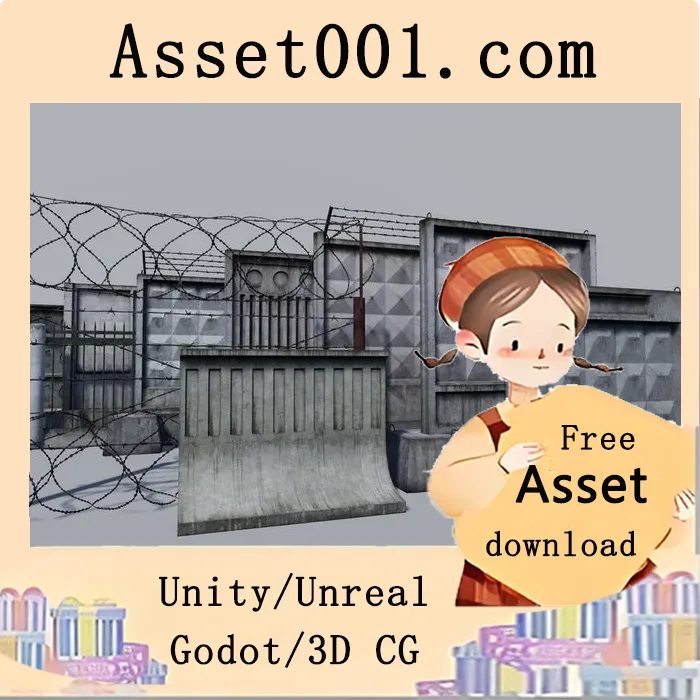 Modular Concrete and Metallic Fence Pack Modular Concrete and Metallic Fence Pack