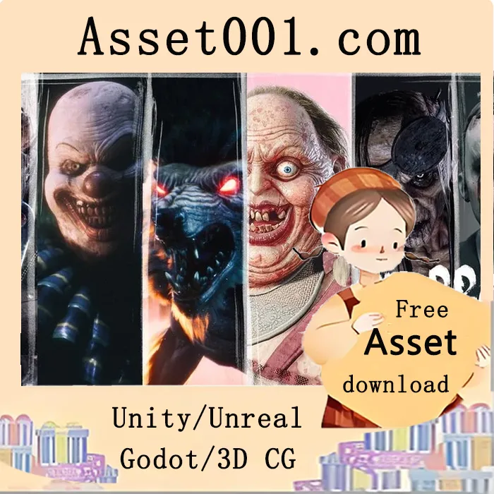 Horror Villains Pack Horror Villains Pack