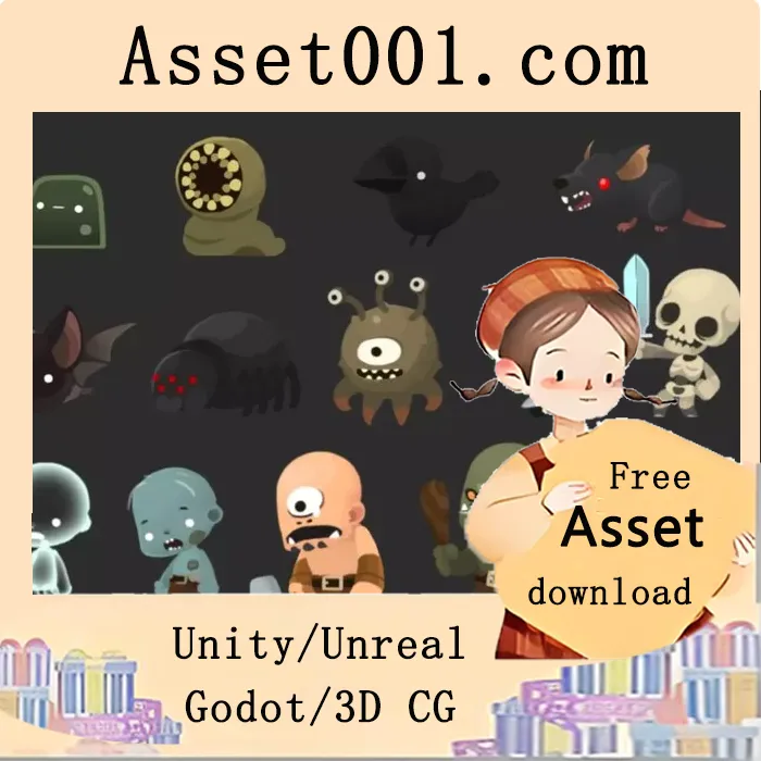 2D SD Monster Pack v2.0