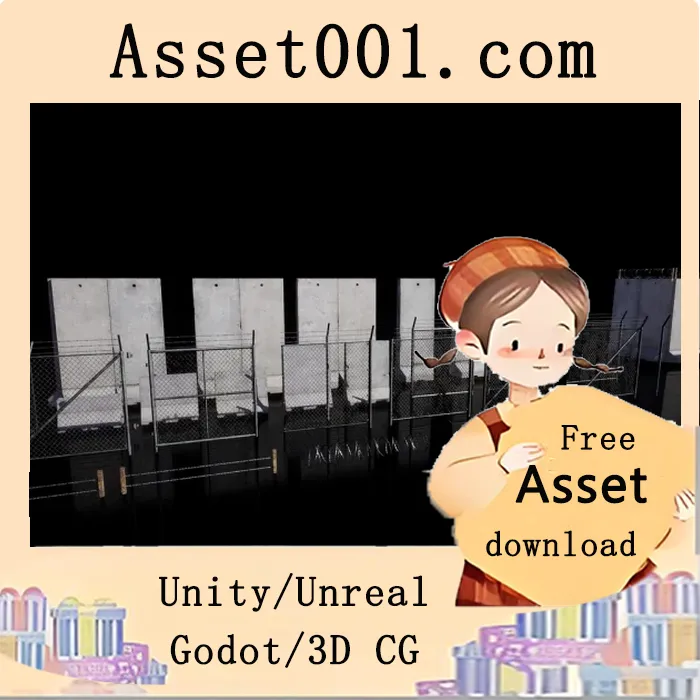 Military Barriers Pack ( Military Barriers Barrier Concrete Roadblock 3D Art ) v5.5