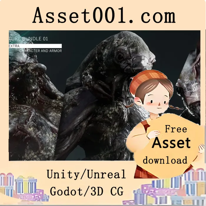 Abyss Creature Bundle 01 - Game Assets + Extra v4.27+ Abyss Creature Bundle 01 - Game Assets + Extra v4.27+