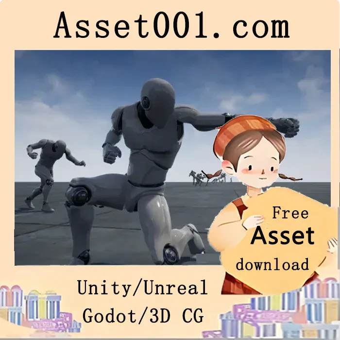 JeetKuneDo AnimSet (UE) v4.18-4.27, 5.0