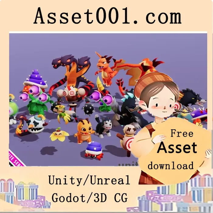 Monsters Ultimate Pack 02 Cute Series v1.0 (10 Jun 2025)