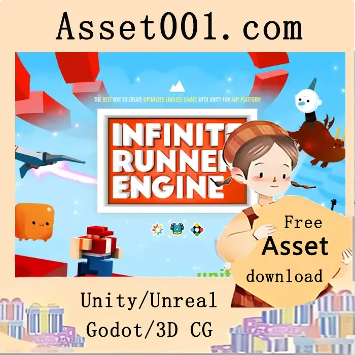 2D+3D Infinite Runner Engine v2.1