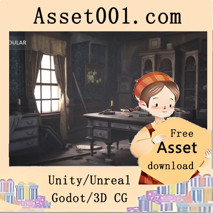 Abandoned Mansion _ Fully Modular Asset Pack v4.26+