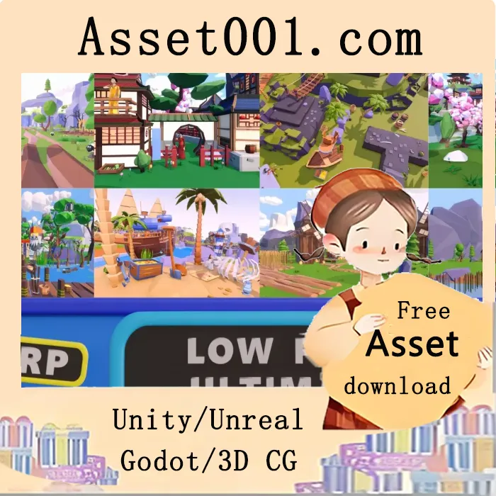 Low Poly Ultimate Megapack - URP Refreshed v1.0