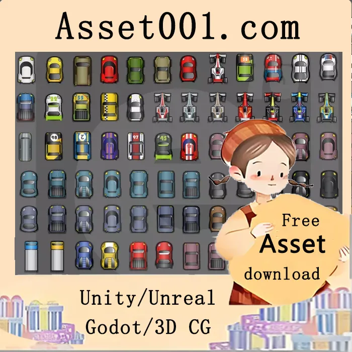 2D Car Complete Pack v1.3.1 2D Car Complete Pack v1.3.1