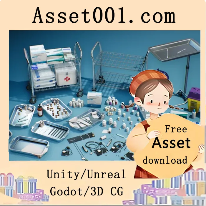 Modern Hospital Props VOL.2 v4.17-4.27, 5.0-5.1 Modern Hospital Props VOL.2 v4.17-4.27, 5.0-5.1