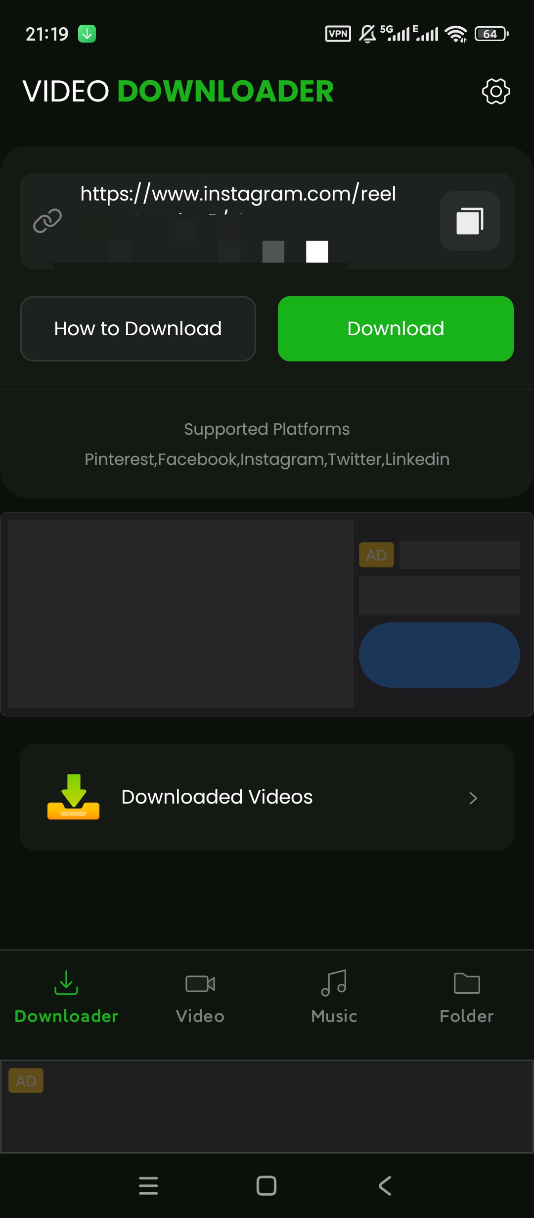 Downloader & HD Player下载器播放器 绿化版|最新纯净破解激活版免费下载