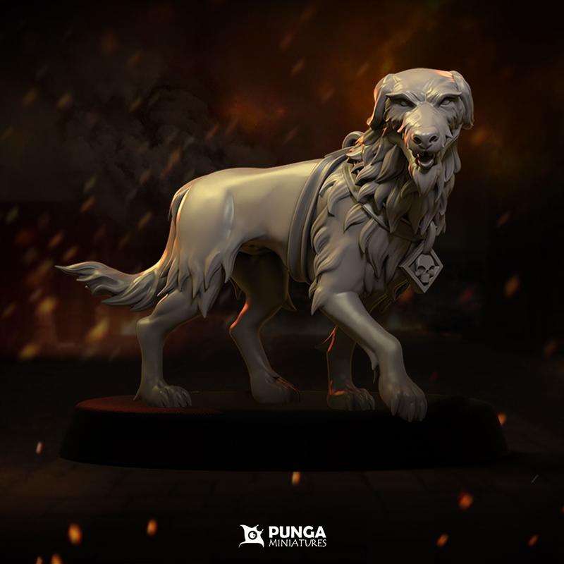 Punga迷你模型——战争犬3D打印模型|Punga Miniatures – Warhounds – 3D Print Model STL