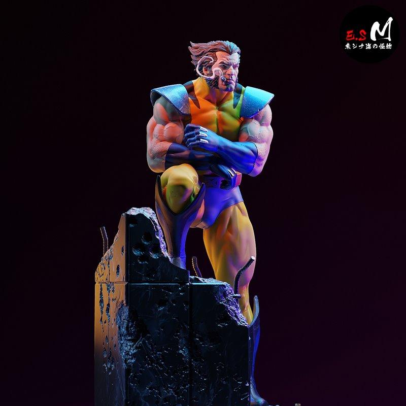 E.S怪物 - 狼蛛 - 3D打印模型|E.S Monster – Wolverine – 3D Print Model STL