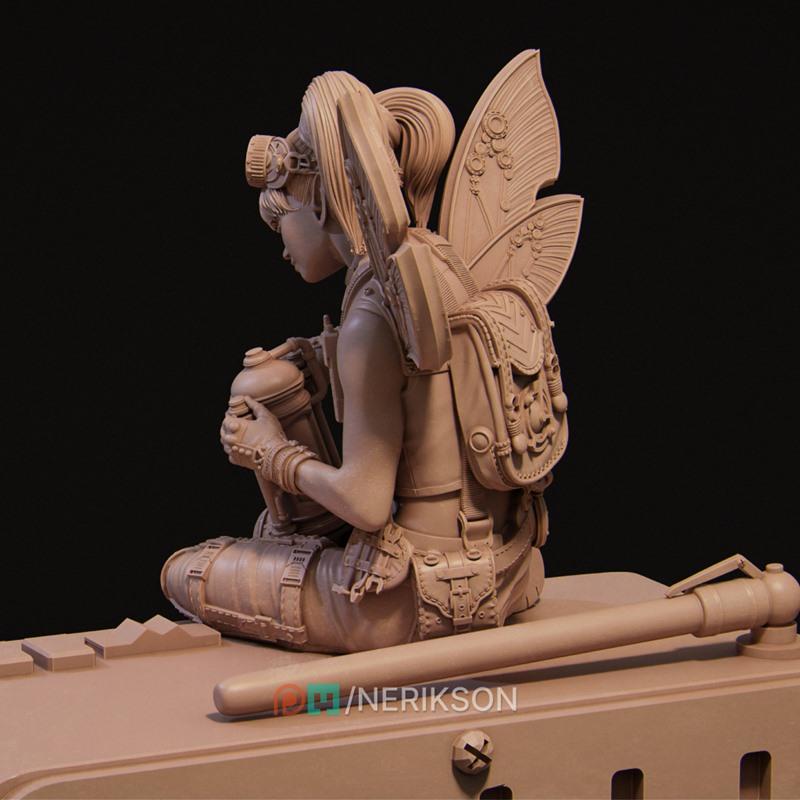 Nerikson 3D打印模型：Tinker Fairy角色造型|Nerikson – Tinker Fairy – 3D Print Model STL
