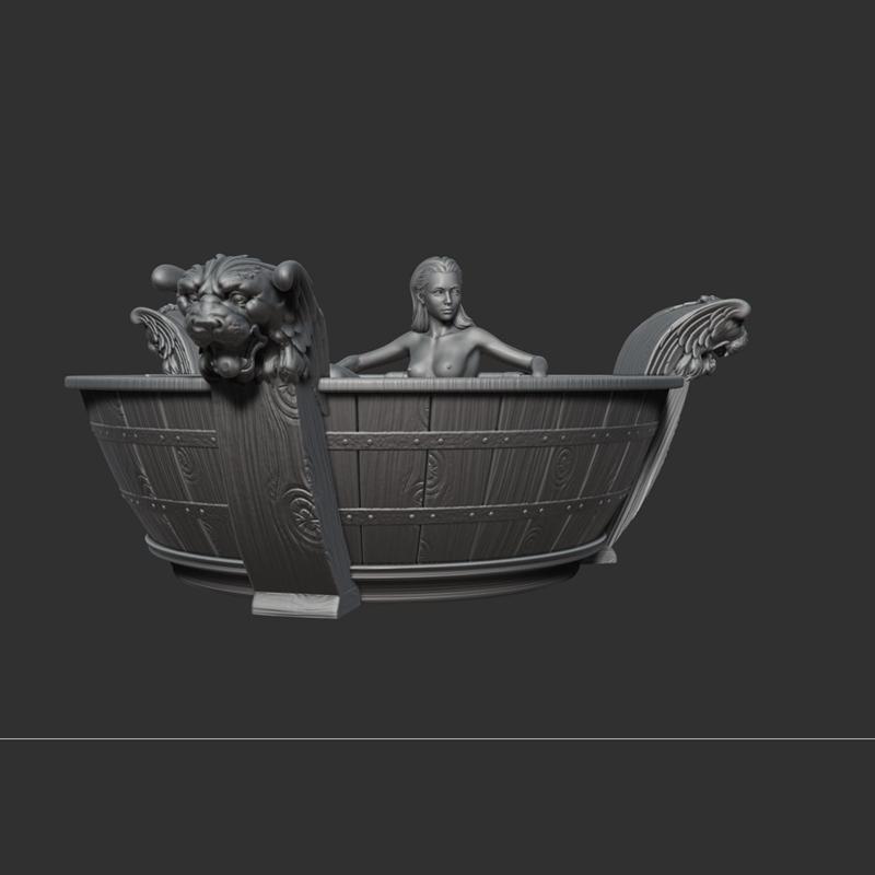 3D打印甜点碗模型|Dessert bowl – 3D Print Model STL