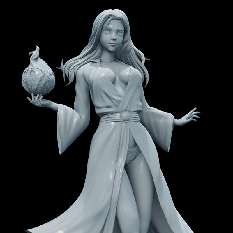 Selena Marchand - 3D打印模型 - 动漫游戏角色模型|Selena Marchand – 3D Print Model STL