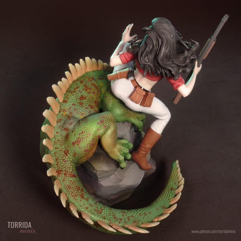 Torrida Minis - Hannah Dundee - 3D打印模型|Torrida Minis – Hannah Dundee – 3D Print Model STL