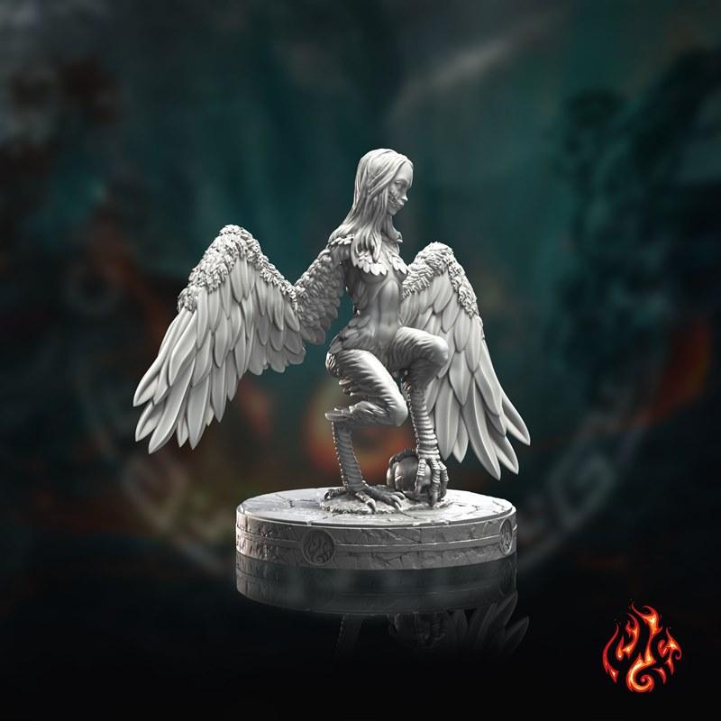 dread harpies 3d打印模型|Crippled God Foundry – Dread Harpies – 3D Print Model STL