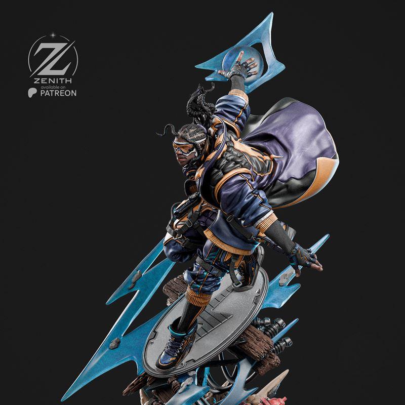Zenith Studios - 静电冲击 - 3D打印模型|Zenith Studios – Static Shock – 3D Print Model STL