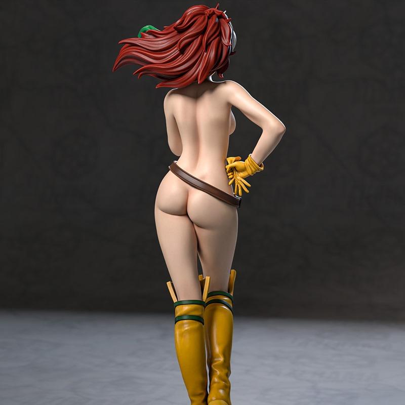 Azerama 3D打印模型：漫威 Rogue角色模型|Azerama – Marvel – Rogue – 3D Print Model STL