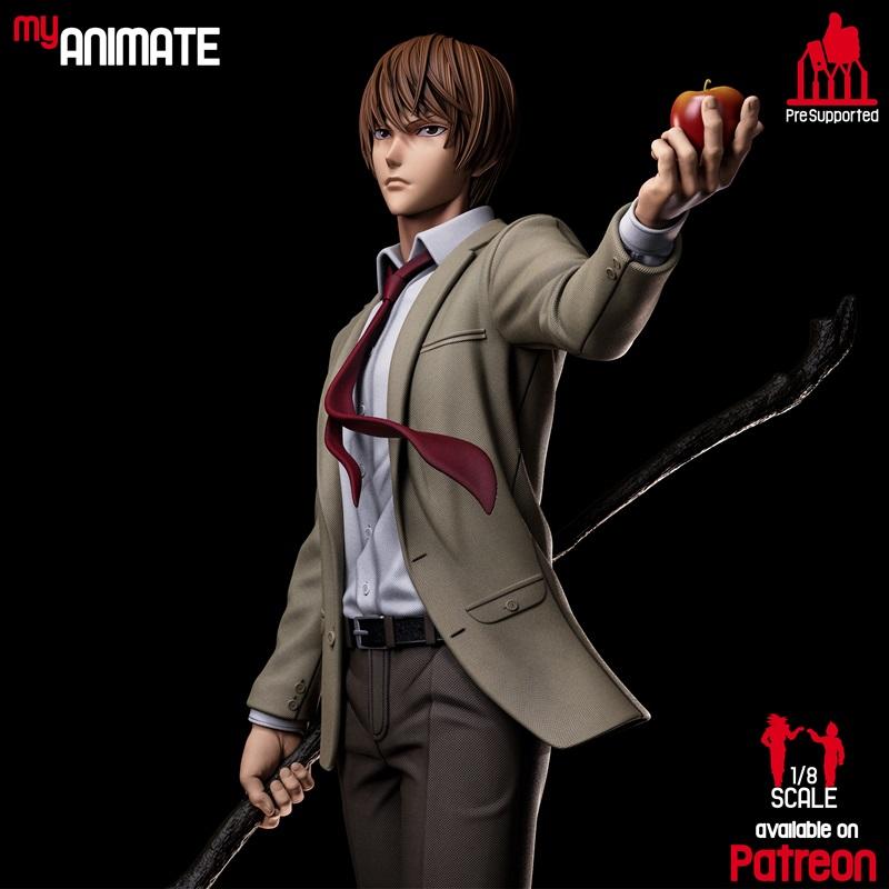 MyAnimate - 死神笔记 - 佐藤聪美 3D打印模型|MyAnimate – Death Note – Light Yagami – 3D Print Model STL
