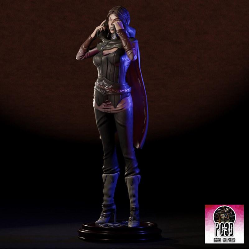 PgGasta - 闪灵之刃 3D打印模型|PgGasta – Skirim Serana – 3D Print Model STL