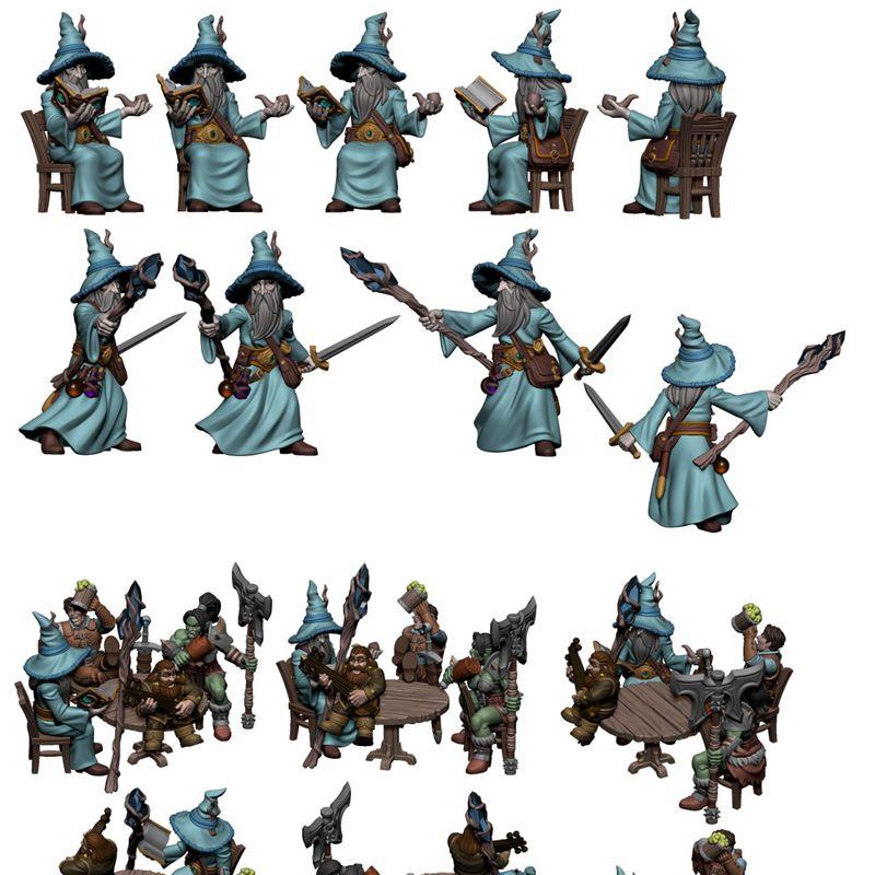 十月2025年 tavern与妓院 3D打印模型 STL|Tavern And Brothel October 2025 – 3D Print Model STL