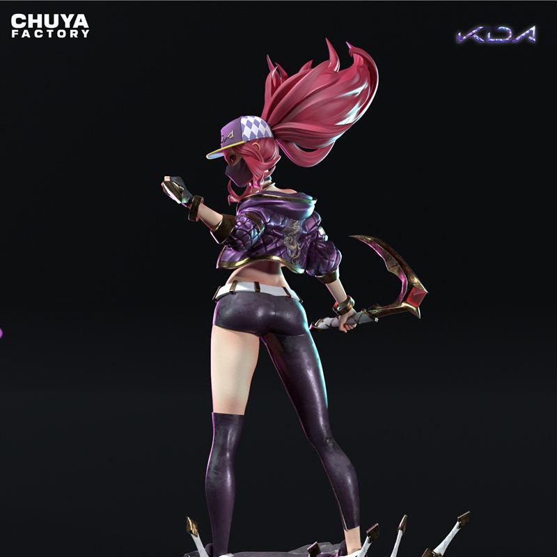 楚亚工厂 - KDA阿卡利 - 3D打印模型|Chuya Factory – KDA Akali – 3D Print Model STL