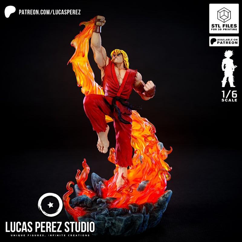 卢卡斯·佩雷斯 3D打印模型 STL|Lucas Perez – Ken – 3D Print Model STL